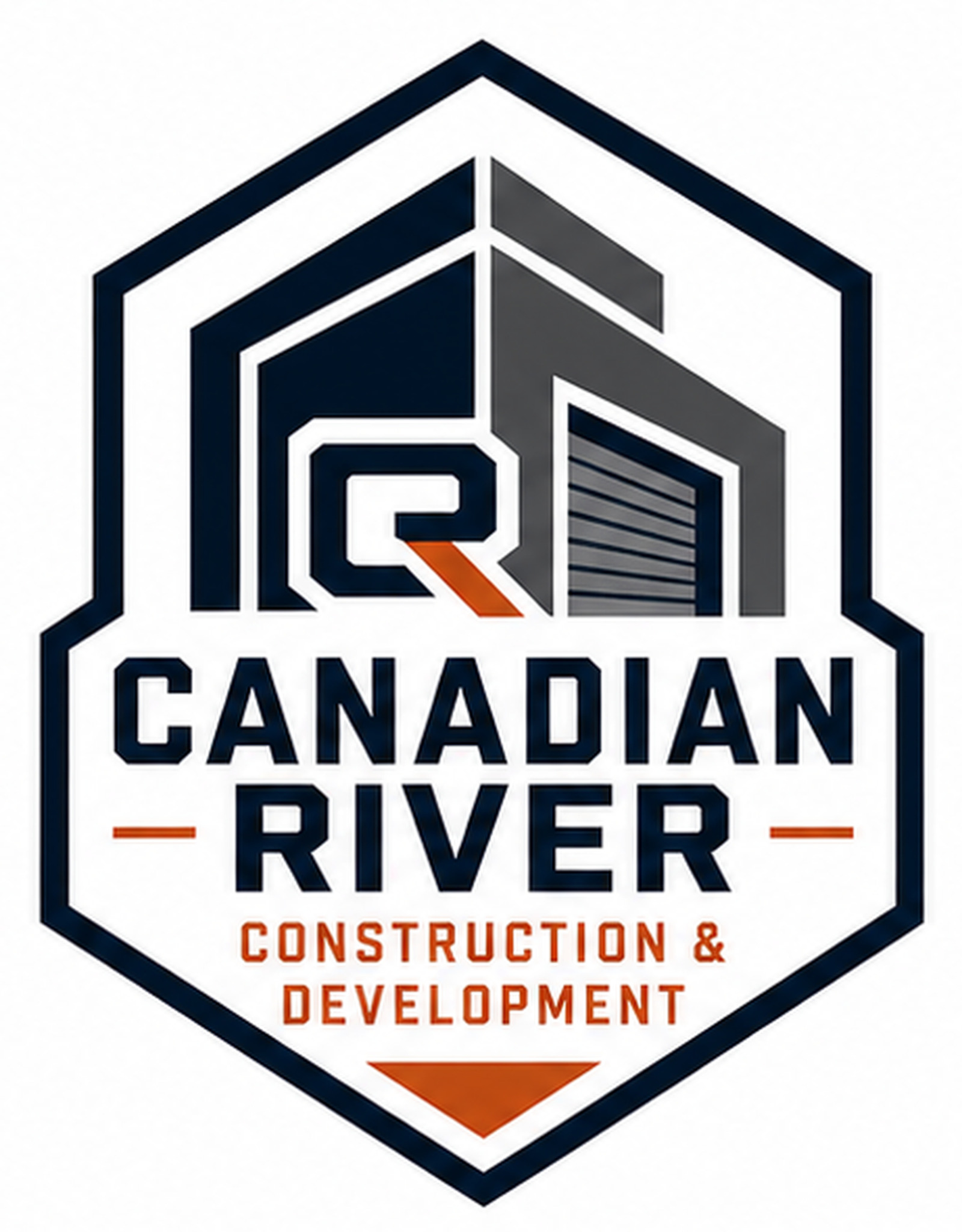 Canadian River Construction & Development badge logo